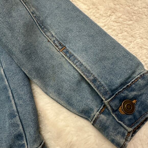 Hello Kitty Jean Jacket sz L (10-12) Denim Jacket - Picture 3 of 7